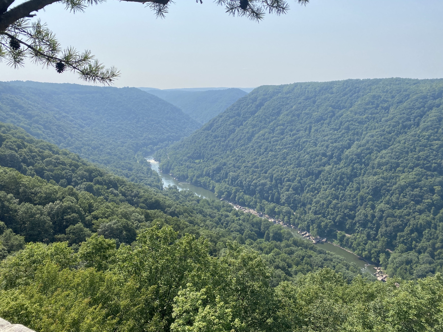 The New River Gorge in West Virginia